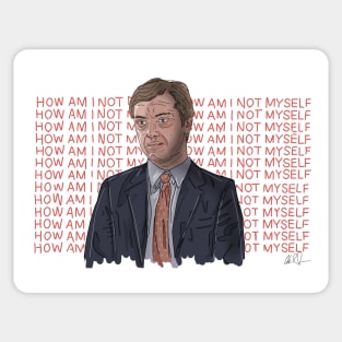 I Heart Huckabees: How Am I Not Myself Sticker